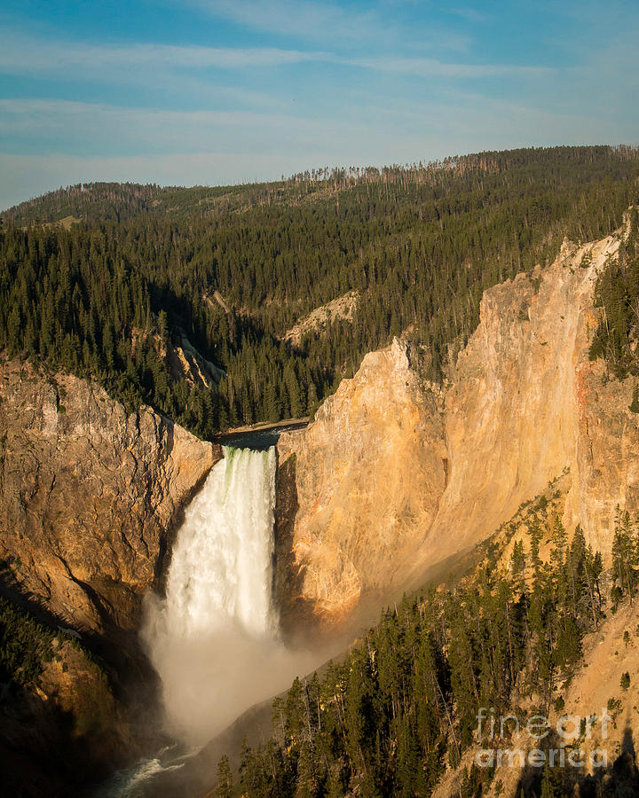 Yellowstone Upper Falls Photograph by Tiare Pitzer - Fine Art America