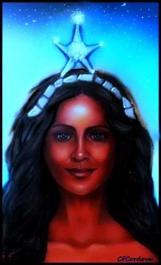 Yemaya -Mother, Goddess, Warrior Digital Art by Carmen Cordova
