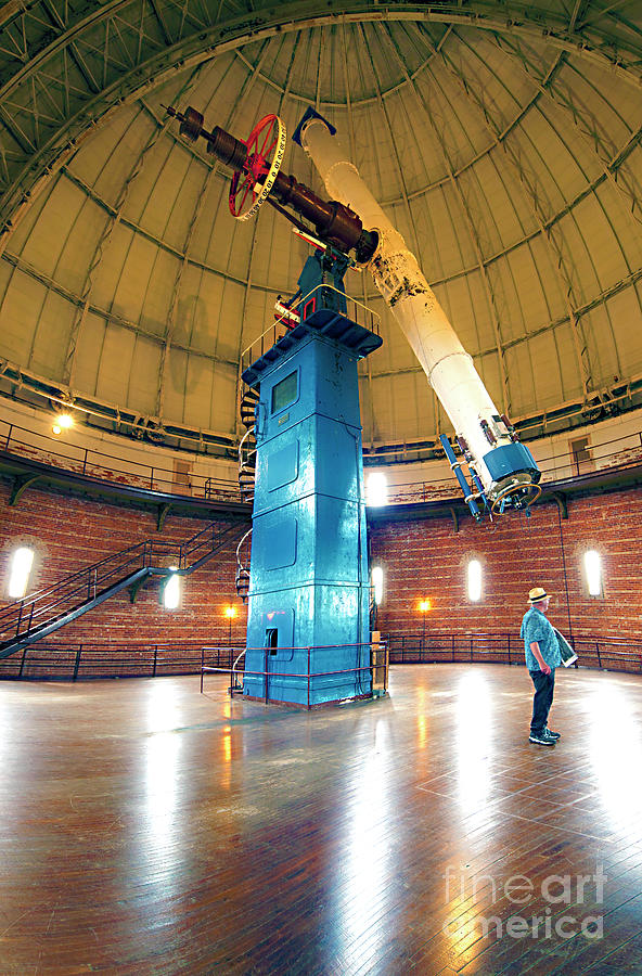 Yerkes Observatory Williams Bay Telescope  Photograph by Tom Jelen