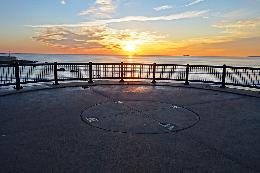 Yes, the sun rises to the east Red Rock Park Lynn Shore Drive Photograph by Toby McGuire