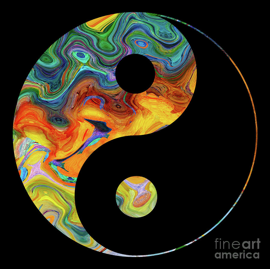 Yin And Yang 13 Digital Art by Prar K Arts | Fine Art America