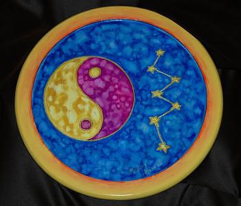 Ying Yang Mixed Media by Mickie Boothroyd Ying Yang Mixed Media by Mickie Boothroyd