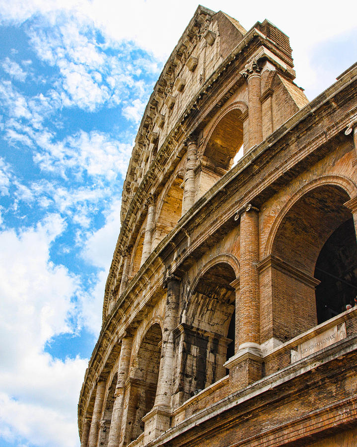 Roman Ruins 2 Photograph by Ron Metz - Fine Art America