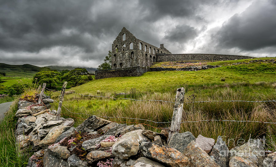 Architecture Photograph - Ynys-y-Pandy Slate Mill by Adrian Evans