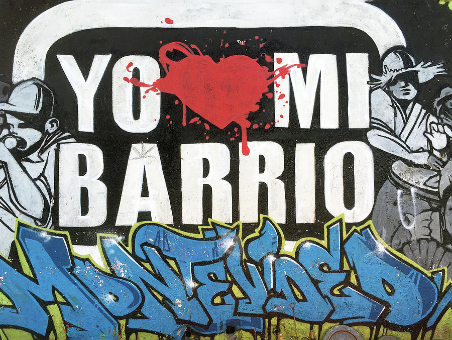 Yo Heart Mi Barrio No. 52-1 Photograph by Sandy Taylor