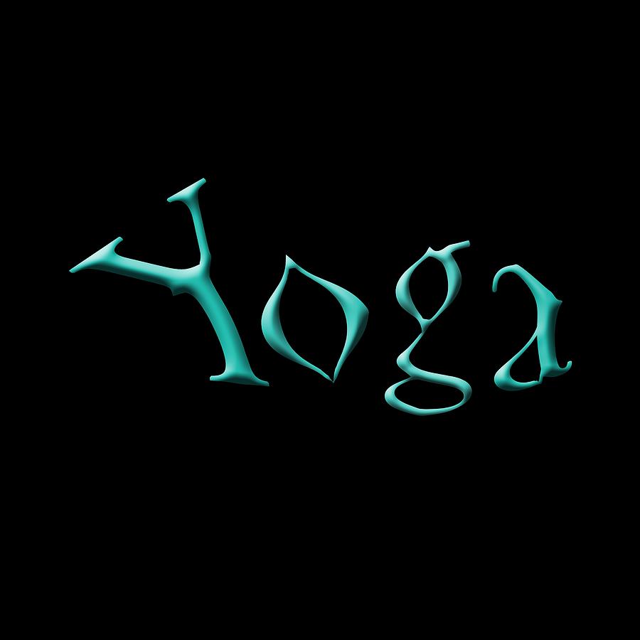 Yoga Digital Art by Bill Owen