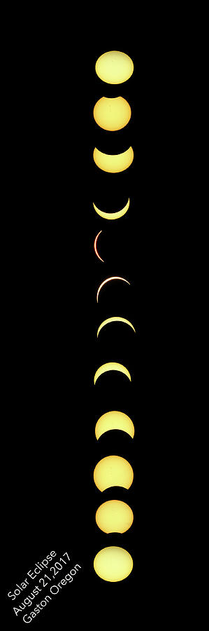 Yoga Eclipse Photograph by Jean Noren
