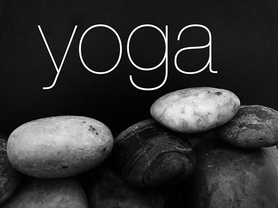 Yoga Stones Photograph