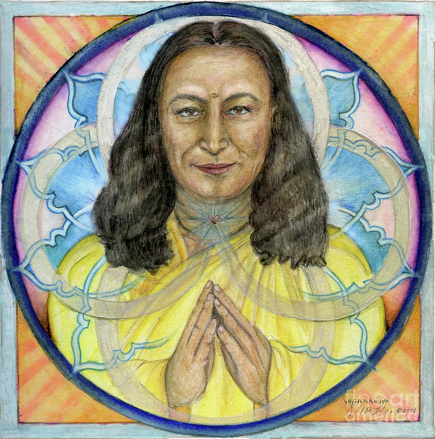 Yogananda Painting by Jo Thomas Blaine
