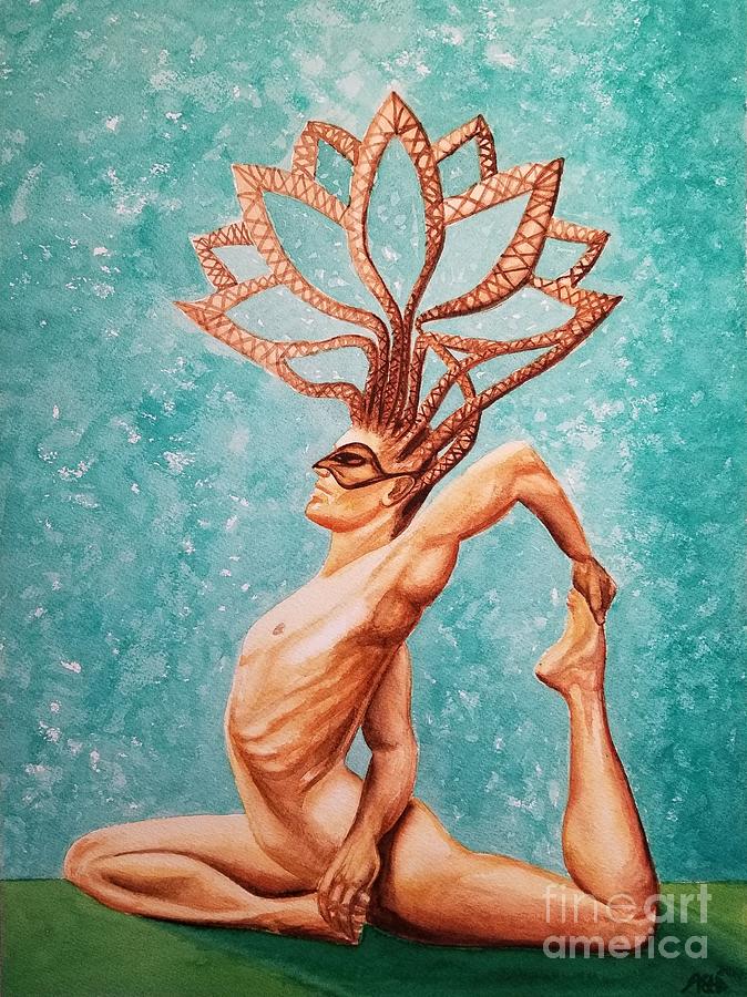 Yogi Painting by Steed Edwards