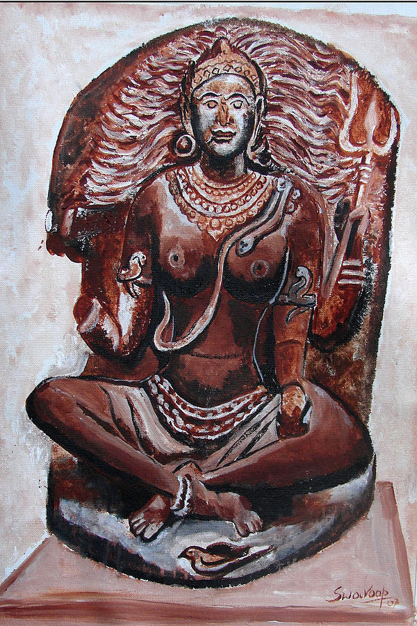 Yogini Painting by Anand Swaroop Manchiraju