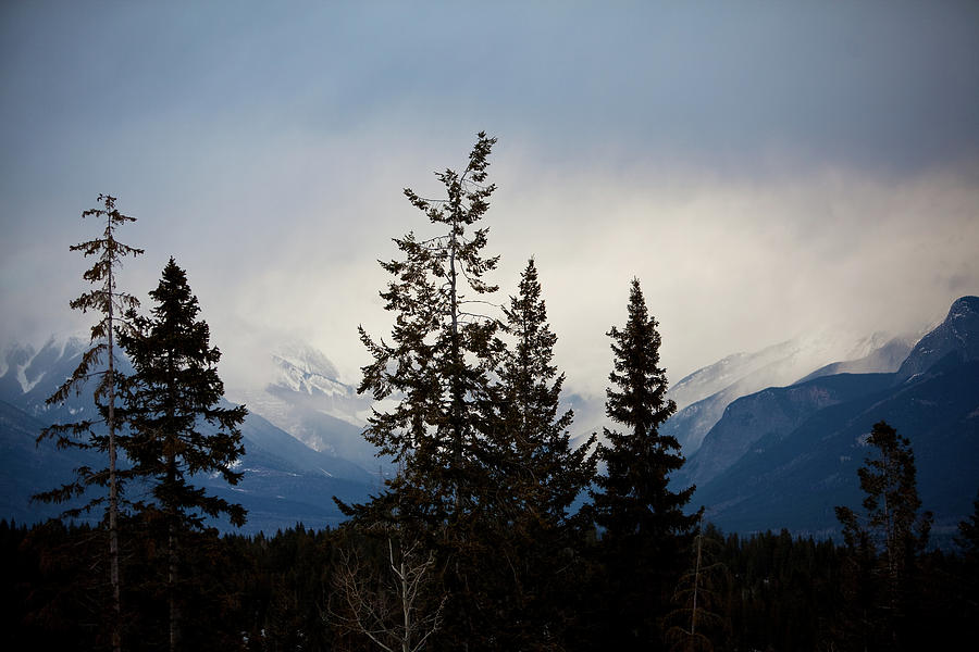 Yoho Mountains British Columbia Canada Photograph by Jane Melgaard