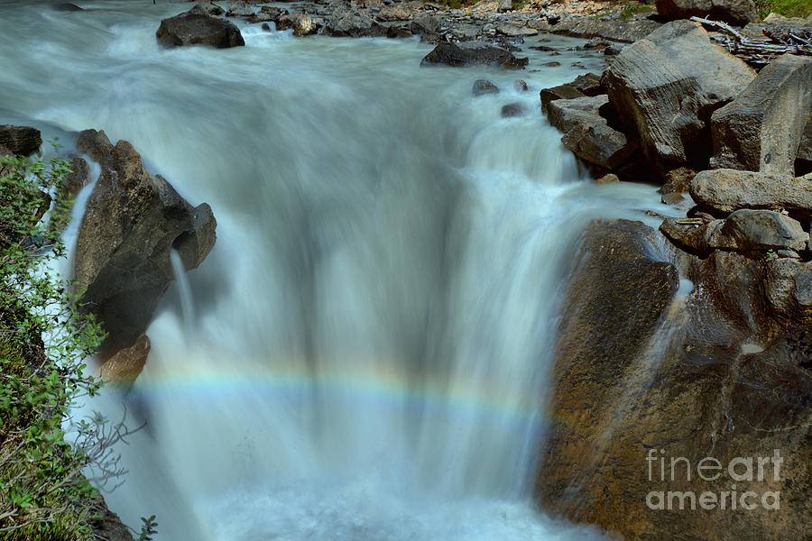 Yoho River Rainbow Photograph by Adam Jewell