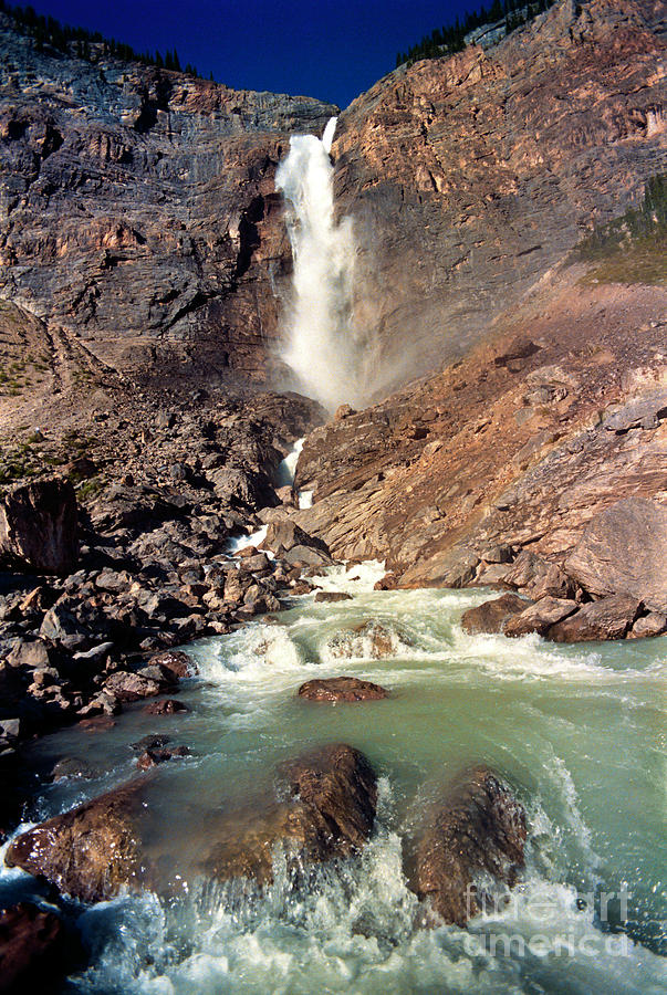 Yoho - Takakkaw Falls 1 Photograph by Terry Elniski