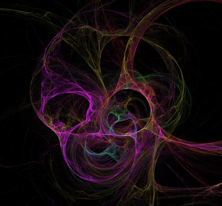 Yorick. Computer Generated Fractal Image. Digital Art