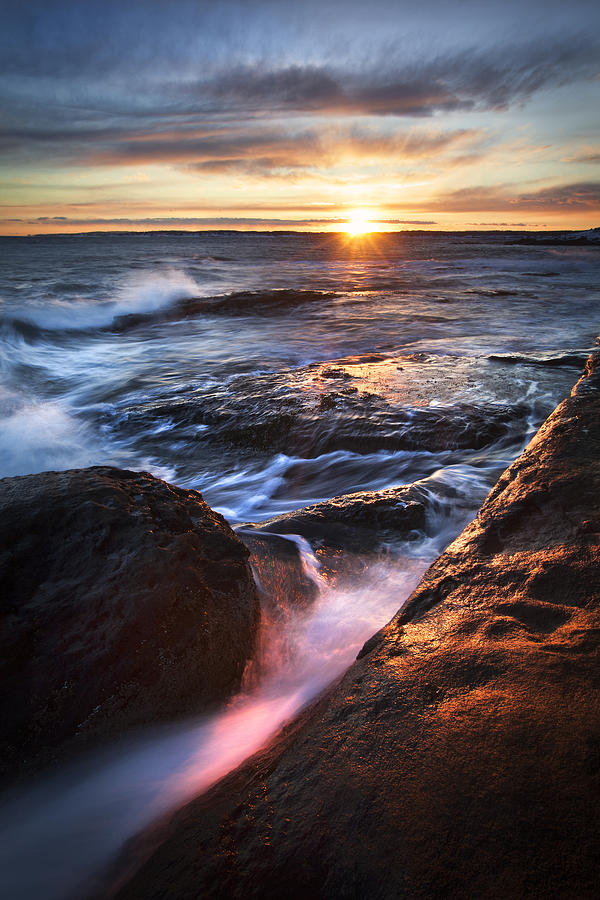 York Maine Seascape Photograph by Eric Gendron