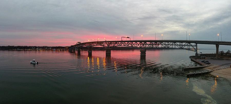 Yorktown Photograph - York River Sunset by Tredegar DroneWorks Yorktown Photograph - York River Sunset by Tredegar DroneWorks