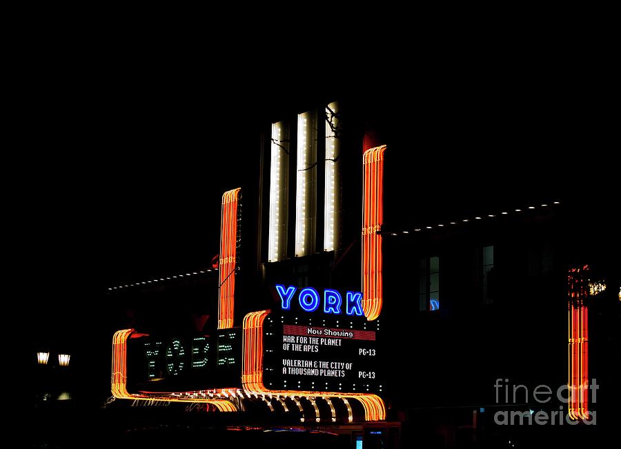 York Theater Photograph by David Bearden