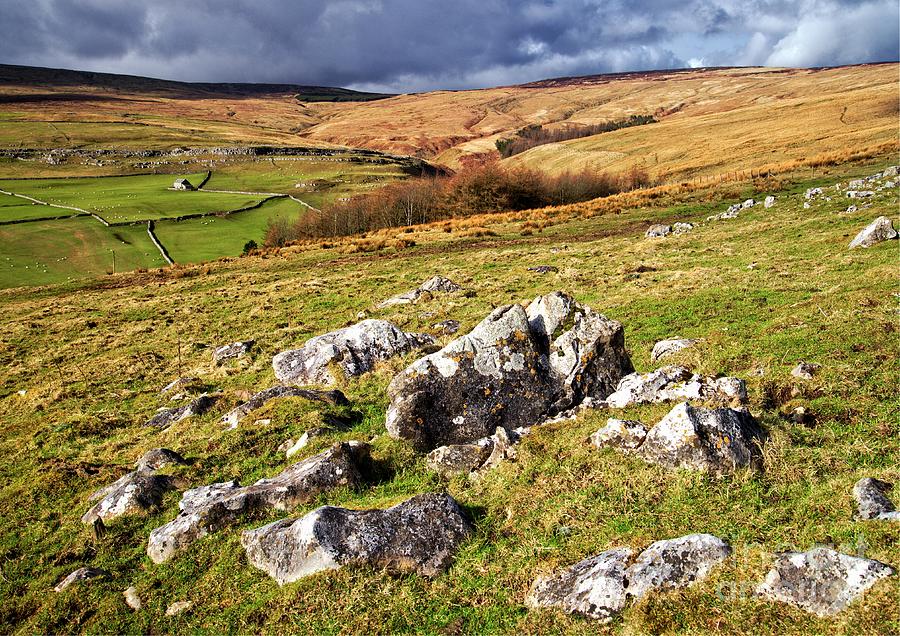 Yorkshire Dales Limestone Countryside Photograph by Martyn Arnold
