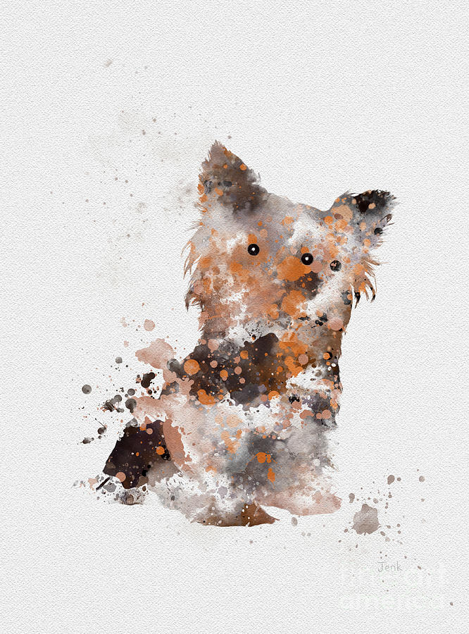 Yorkshire Terrier Mixed Media by My Inspiration