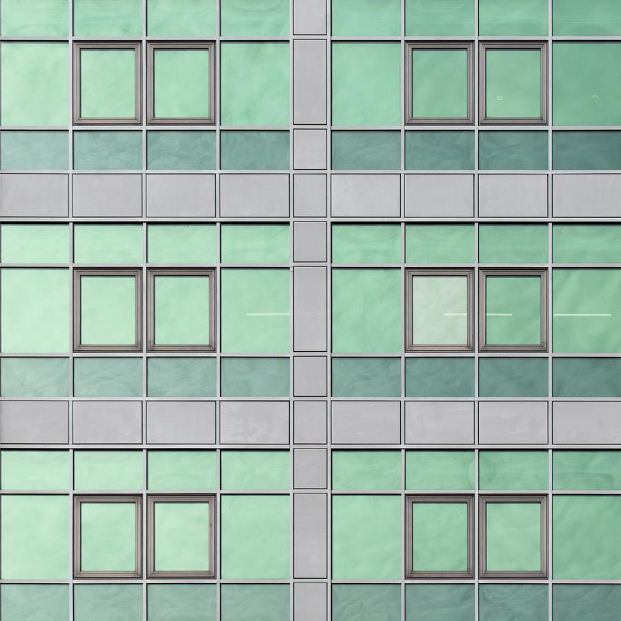 Square - Yorkshire Windows 5 Photograph by Stuart Allen
