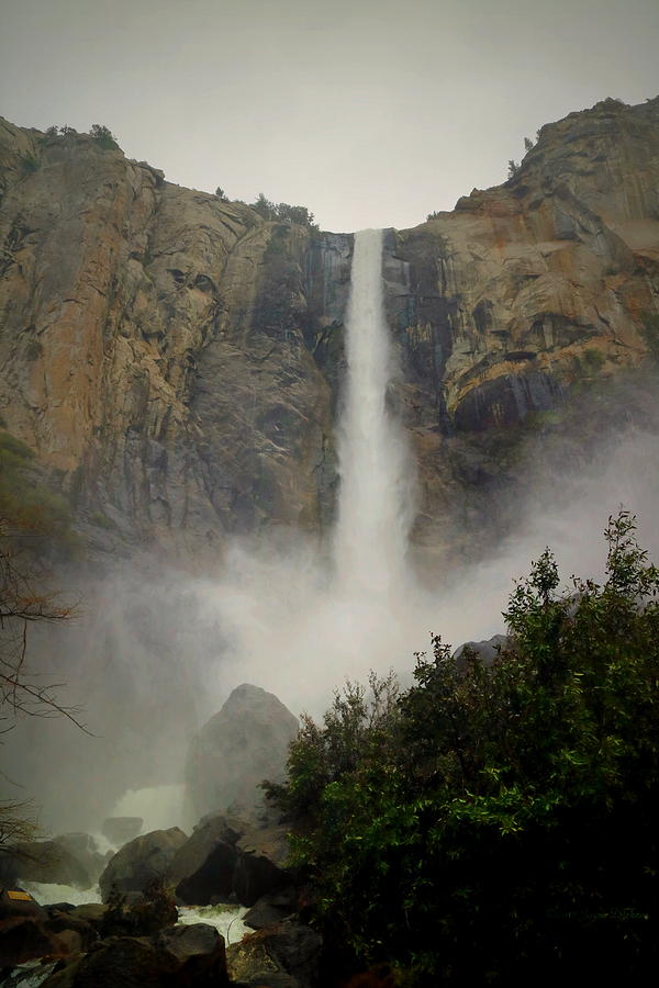 Yosemite 1 Bridalveil Falls Photograph by Joyce Dickens