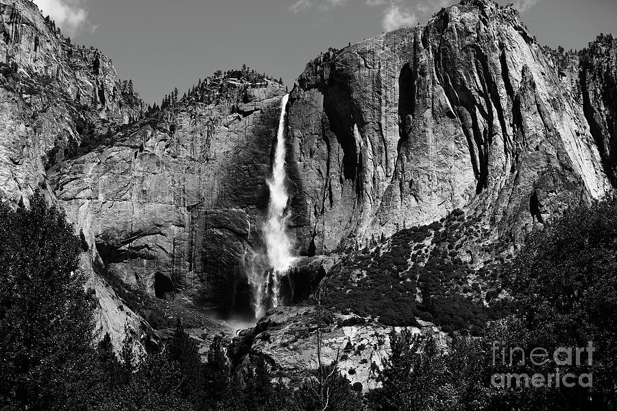 Yosemite Black Falls  Photograph by Chuck Kuhn