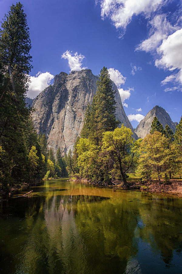 Yosemite Cathedral Rocks Photograph by Andrew Soundarajan