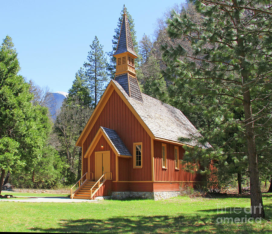 Yosemite Chapel 6763 Photograph by Jack Schultz
