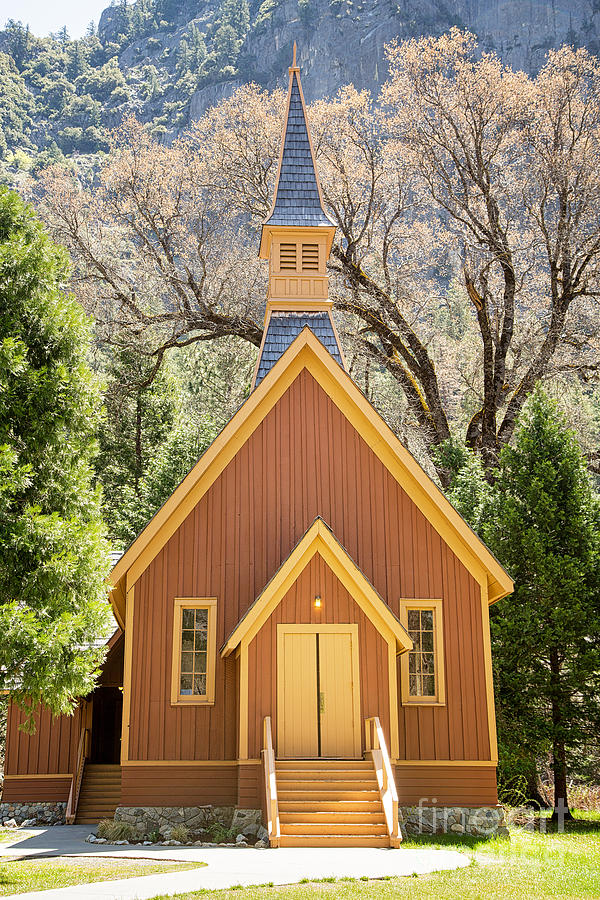 Yosemite Chapel Photograph by Jane Rix