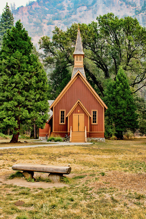Yosemite Chapel Photograph by Kristia Adams