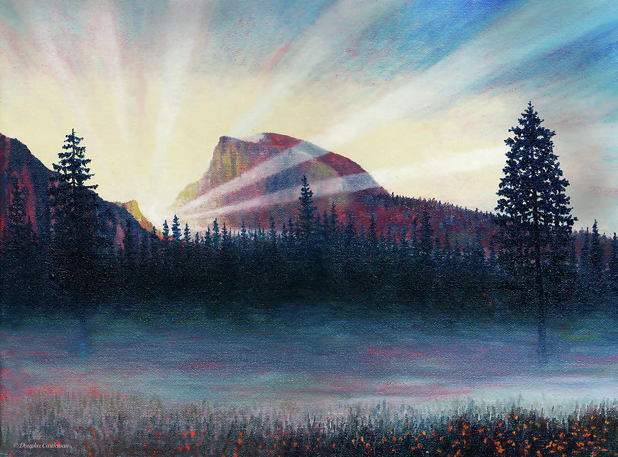 Yosemite Dawn Painting by Douglas Castleman
