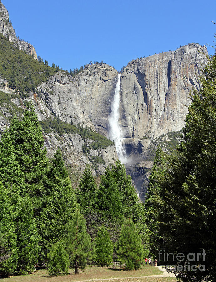 Yosemite Falls  6723 Photograph by Jack Schultz