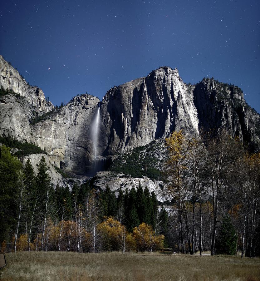 When The Night Falls By Moonlight Free Online Yosemite Falls in Moonlight Photograph by John Toeppen - Fine Art America
