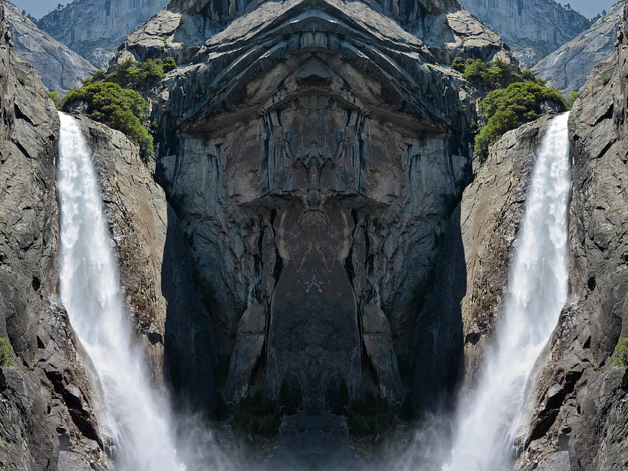 Yosemite Falls Mirror Photograph by Kyle Hanson