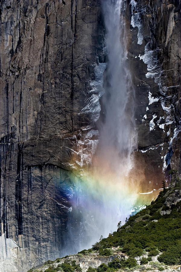 Yosemite Falls- Wintertime Photograph by Jim Dohms