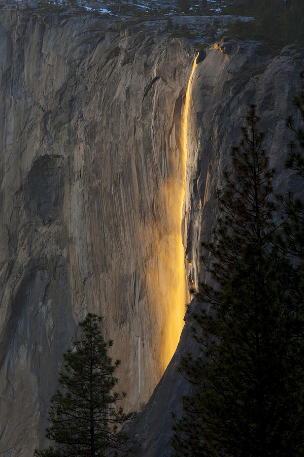 Yosemite Fire Fall Photograph by Keith Marsh - Fine Art America