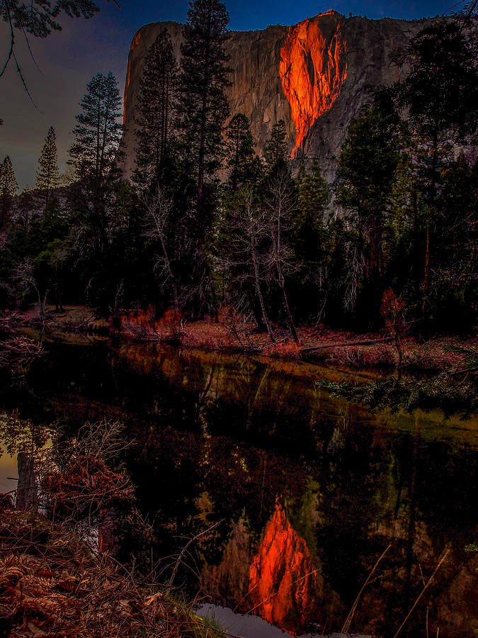 Yosemite Firefall 2015 Photograph