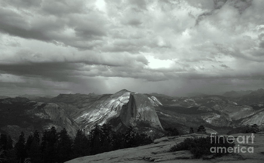 Yosemite National Park Photograph - Yosemite Half Dome by Chuck Kuhn