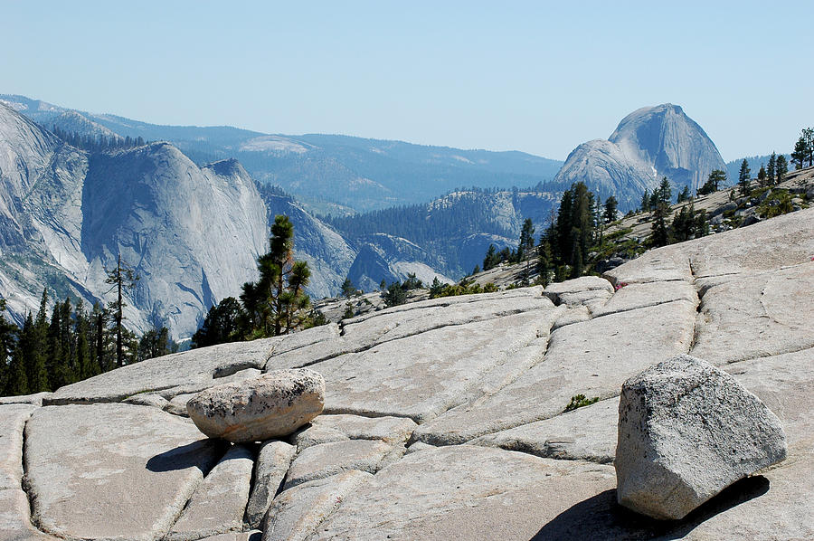 Yosemite National Park Photograph - Yosemite Half Dome ROCKS by LeeAnn McLaneGoetz McLaneGoetzStudioLLCcom