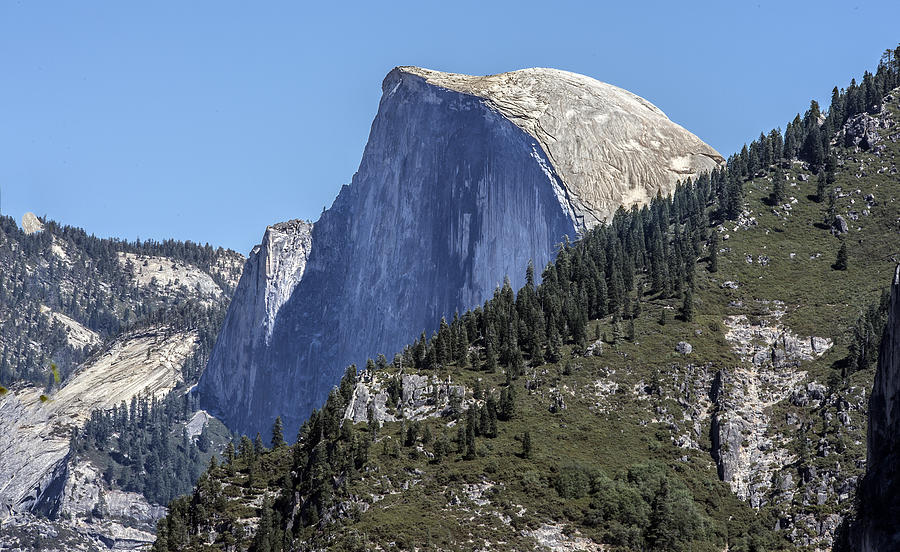 Yosemite Half Dome Photograph by William Bitman
