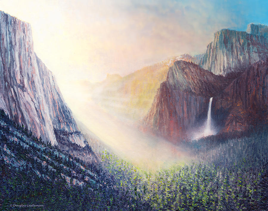 Yosemite Morning Painting by Douglas Castleman