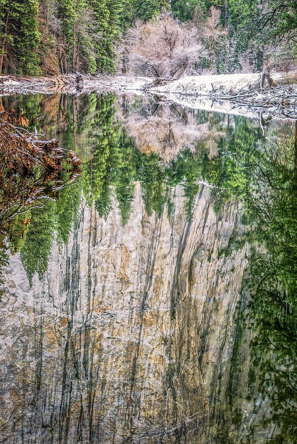 Yosemite reflection Photograph by Greg Wyatt