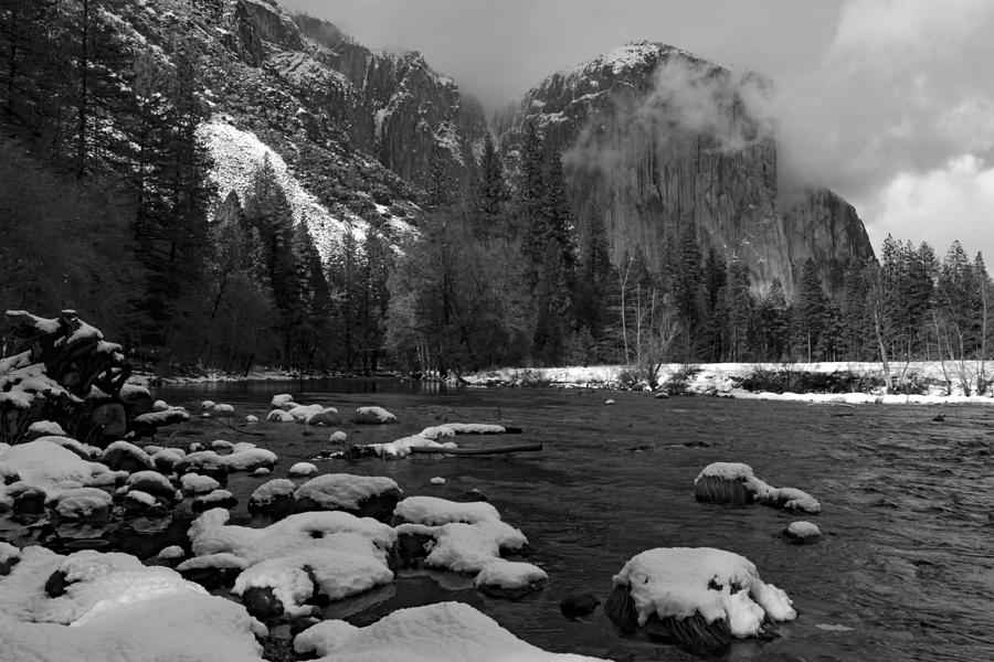 El Capitan and Merced River Photograph by Rick Pisio