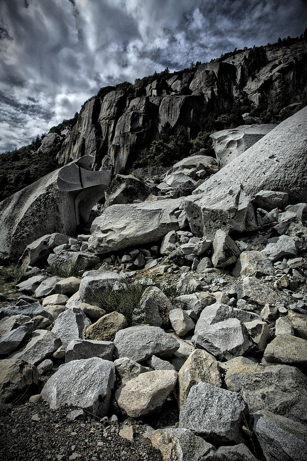 Yosemite Rocks Photograph by Bonnie Bruno
