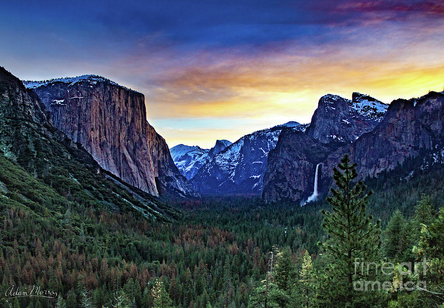 Yosemite Sunrise Photograph by Adam Morsa