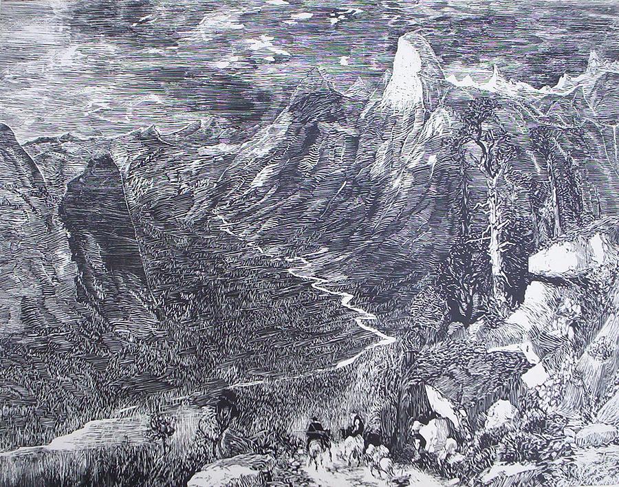 Yosemite Painting by Tony Murray