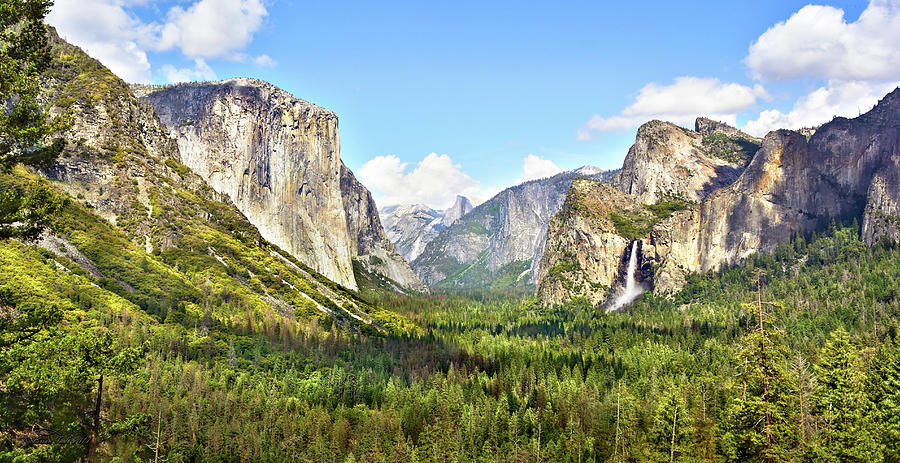 Yosemite Tunnel View Afternoon Photograph by Brian Tada