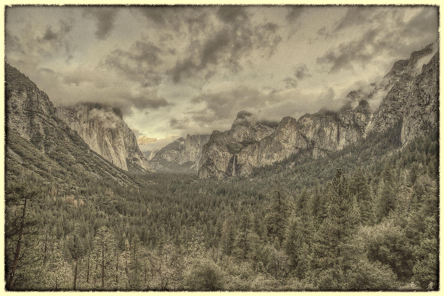 Yosemite Tunnel View Photograph by Mark Andrews | Fine Art America