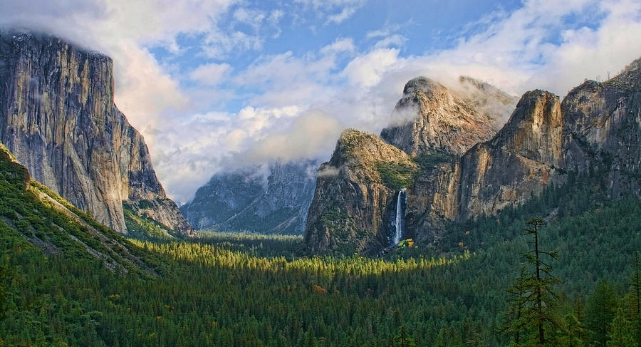 Yosemite Tunnel View Photograph by Tom Kidd - Fine Art America